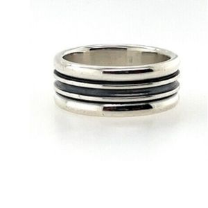 James Avery Retired Sterling Silver Unity Band Ring/ Unisex